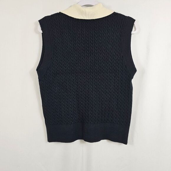 Alexia Admor Michelle Vest in Navy - Size M - Picture 7 of 9